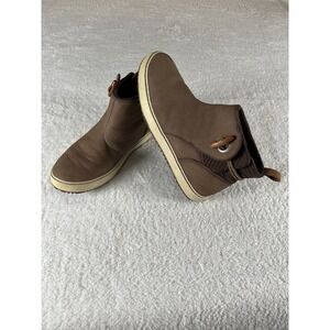 L.L. Bean Mountainside Women's 8.5 Toggle‎ Brown Leather Ankle Bootie Shoes